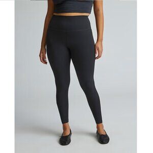 Everlane The Perform High Rise Compression Legging Black Size Medium